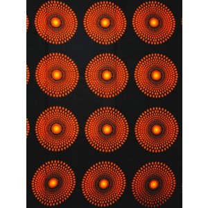 画像: アフリカンプリント生地 パーニュ