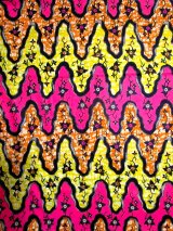 画像: アフリカンプリント生地 パーニュ