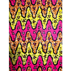 画像: アフリカンプリント生地 パーニュ