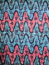 画像: アフリカンプリント生地 パーニュ