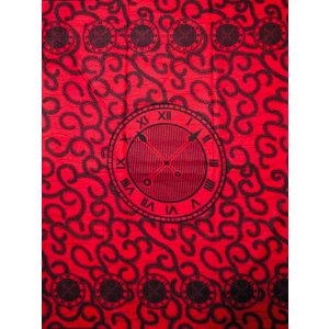 画像: アフリカンプリント生地 パーニュ