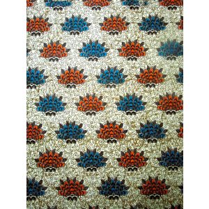 画像: アフリカンプリント生地 パーニュ