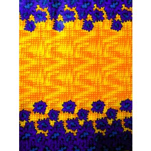 画像: アフリカンプリント生地 パーニュ