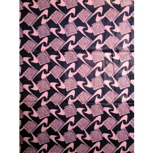 画像: アフリカンプリント生地 パーニュ