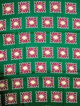 画像: アフリカンプリント生地 パーニュ