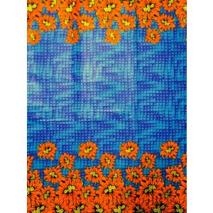 画像: アフリカンプリント生地 パーニュ