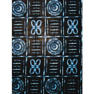 画像: アフリカンプリント生地 パーニュ