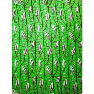 画像: アフリカンプリント生地 パーニュ