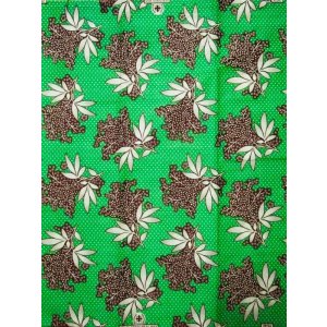 画像: アフリカンプリント生地 パーニュ