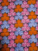 画像: アフリカンプリント生地 パーニュ