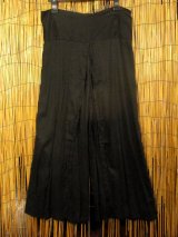 画像: 無地＊レーヨン素材＊巻きタイプ＊ロングパンツ＊ラップパンツ