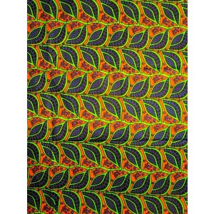 画像: アフリカンプリント生地 パーニュ