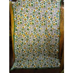 画像: 【２２０ｃｍ×１４９ｃｍ】インド綿＊マルチクロス