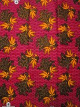 画像: アフリカンプリント生地 パーニュ