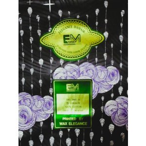 画像: アフリカンプリント生地 パーニュ