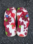 画像4: 【２２ｃｍ〜２２・５ｃｍ】お花プリント＊鈴付き＊ビーチサンダル