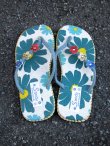 画像4: 【２２・５ｃｍ〜２３ｃｍ】お花プリント＊鈴付き＊ビーチサンダル