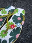 画像3: 【２２・５ｃｍ〜２３ｃｍ】お花プリント＊鈴付き＊ビーチサンダル
