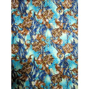 画像: アフリカンプリント生地 パーニュ