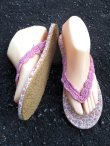 画像3: 【２４・５ｃｍ〜２５ｃｍ】レトロ調＊小花プリント＊ビーチサンダル