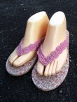 画像2: 【２４・５ｃｍ〜２５ｃｍ】レトロ調＊小花プリント＊ビーチサンダル