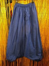 画像: 二色の糸＊コッン素材＊シンプル＊ふんわり＊サルエルパンツ
