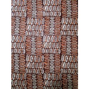 画像: アフリカンプリント生地 パーニュ