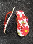 画像3: 【２３ｃｍ〜２３・５ｃｍ】お花プリント＊鈴付き＊ビーチサンダル