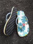 画像3: 【２３ｃｍ〜２３・５ｃｍ】お花プリント＊鈴付き＊ビーチサンダル