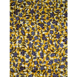 画像: アフリカンプリント生地 パーニュ