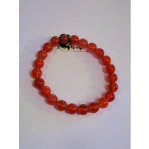 画像: 【アゲート】８mm＊天然石＊数珠タイプ＊ブレスレット