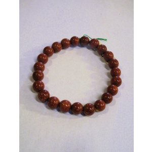 画像: 【サンストーン】８mm＊天然石＊数珠タイプ＊ブレスレット