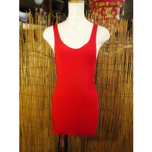 画像: スパンデックス混合＊レーヨン素材＊ストレッチ＊無地＊マッチョ＊タンクトップ