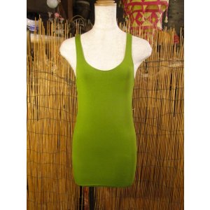 画像: スパンデックス混合＊レーヨン素材＊ストレッチ＊無地＊マッチョ＊タンクトップ