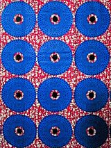 画像: アフリカンプリント生地 パーニュ