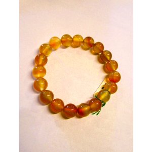 画像: 【アゲート】１０mm＊天然石＊数珠タイプ＊ブレスレット