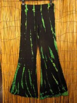 画像: スパンデックス混合＊レーヨン素材＊タイダイ染め＊ストレッチ＊ゴアパンツ