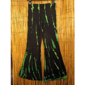 画像: スパンデックス混合＊レーヨン素材＊タイダイ染め＊ストレッチ＊ゴアパンツ