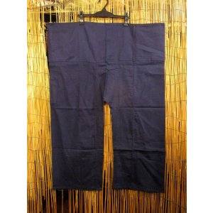 画像: 無地＊コットン素材＊ロング丈＊タイパンツ