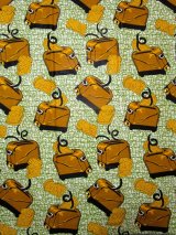 画像: アフリカンプリント生地 パーニュ