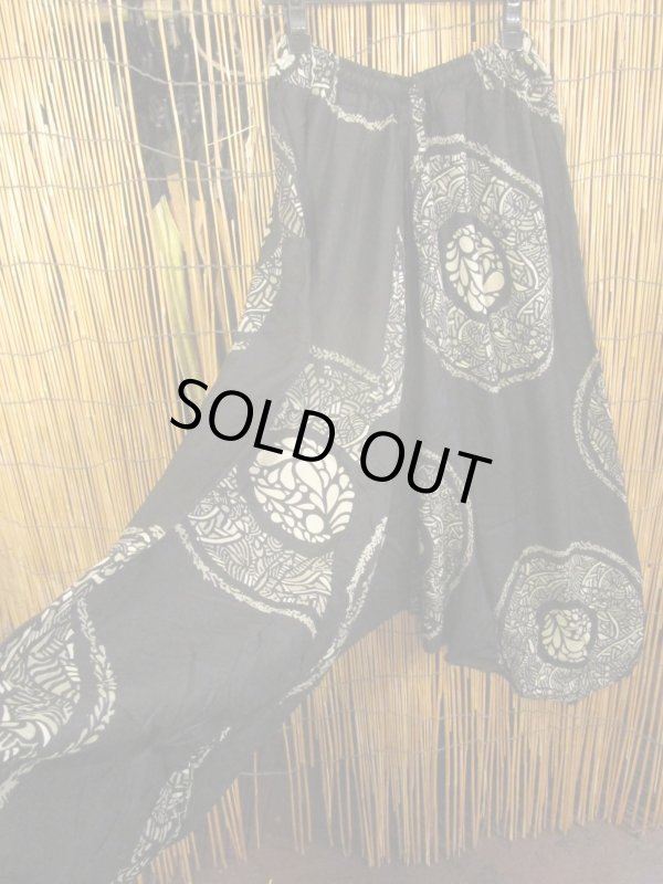 画像3: 和風プリント＊レーヨン素材＊ふんわり＊サルエルパンツ