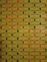 画像: アフリカンプリント生地 パーニュ