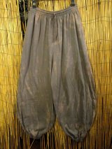 画像: タイダイ染め＊ストレッチコットン素材＊ゆったりシルエット＊ビッグアラジンパンツ＊バルーンパンツ