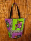画像2: パーニュ生地＊アフリカンプリント＊トートバッグ＊Ｍ