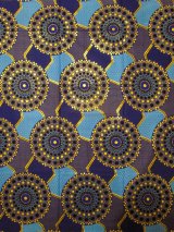 画像: アフリカンプリント生地 パーニュ