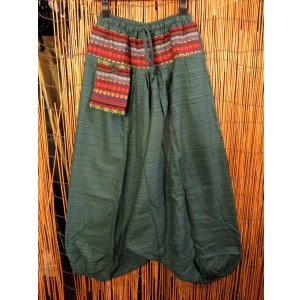 画像: ゲリ生地＊コットン素材＊ふんわり＊サルエルパンツ