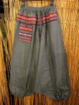 画像: ゲリ生地＊コットン素材＊ふんわり＊サルエルパンツ