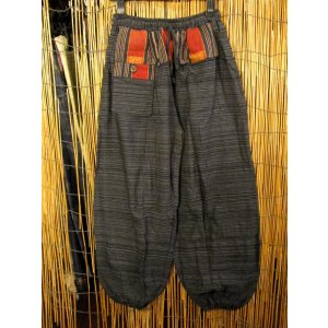 画像: ナガ族＊コットン素材＊ふんわり＊アラジンパンツ