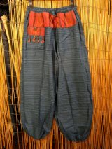 画像: ナガ族＊コットン素材＊ふんわり＊アラジンパンツ