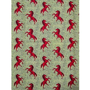 画像: アフリカンプリント生地 パーニュ